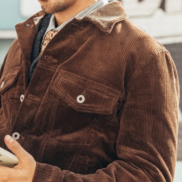 Chaps Other - Hot Deal💰VTG Ralph Lauren Chaps 1978 Brown Corduroy 4 Pocket Jacket.100% Cotton